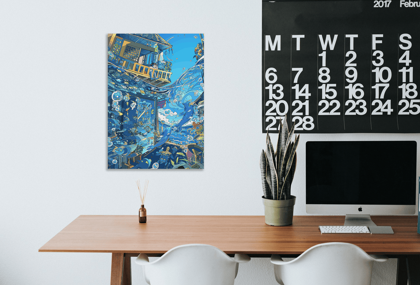 poster-perete-anime-nature-water-life-min