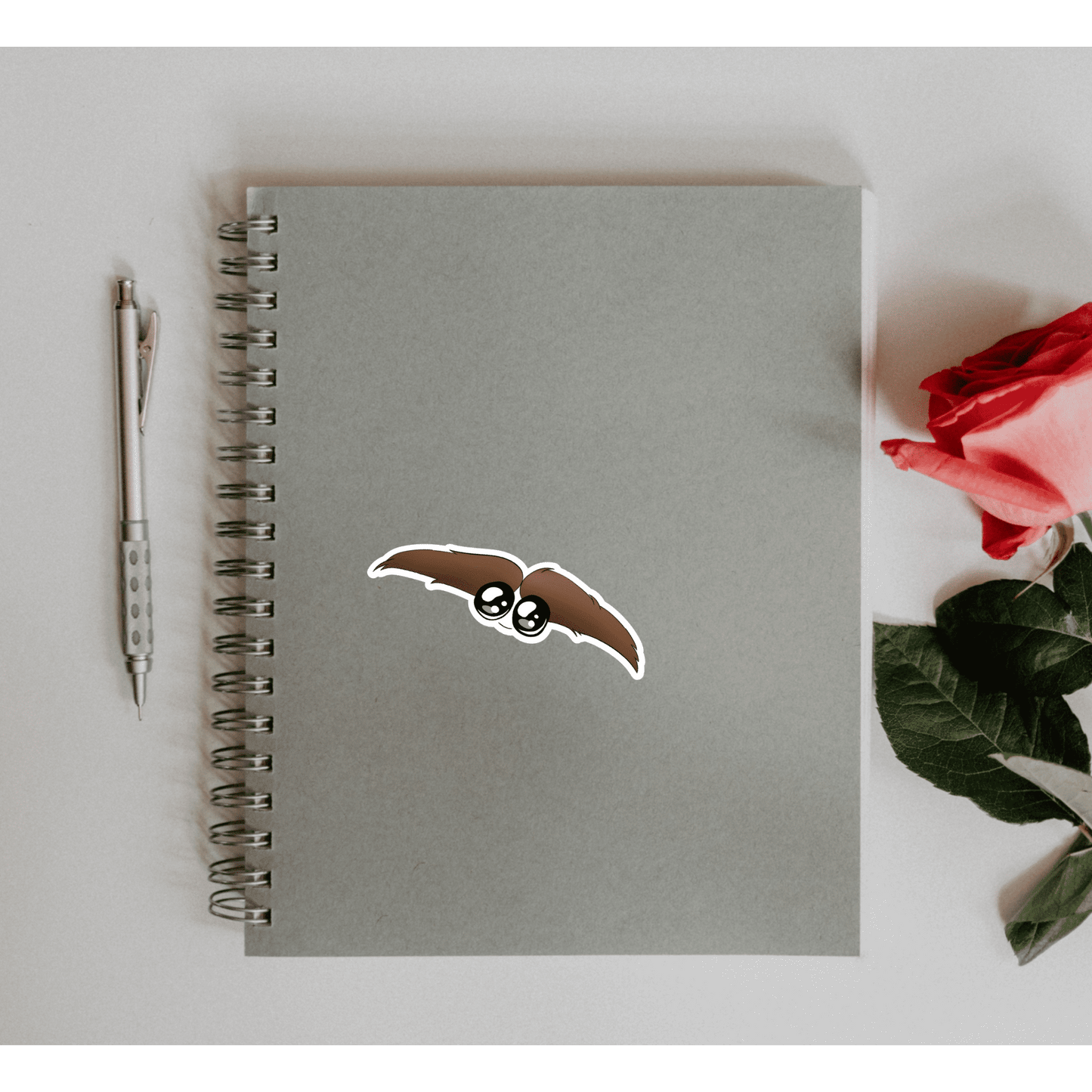 Sticker Decorativ Mustață | Sticker Funny | Sticker Printat | Sticker Colorat