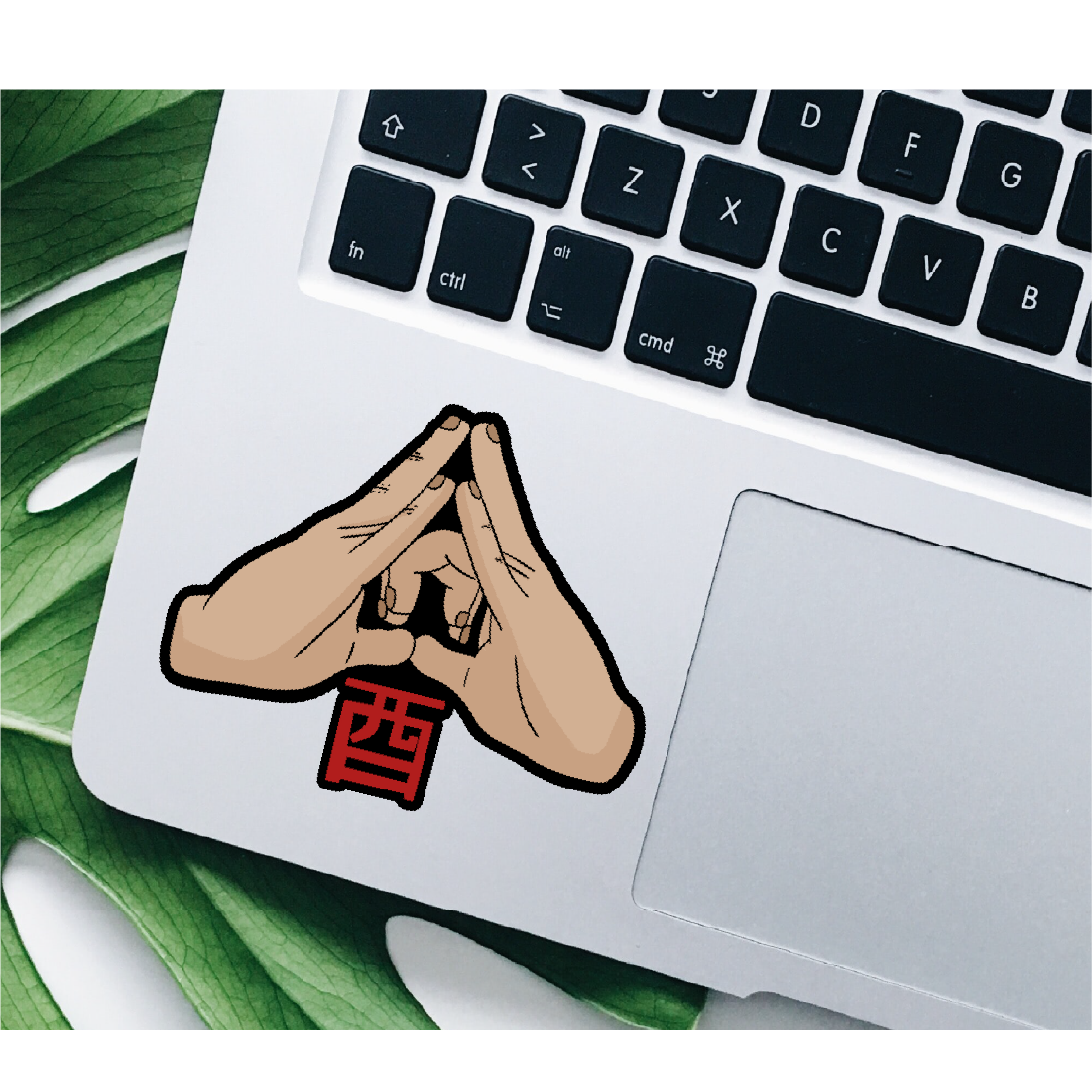 Sticker Anime Naruto Bird Sign perfect pentru laptopul tau.