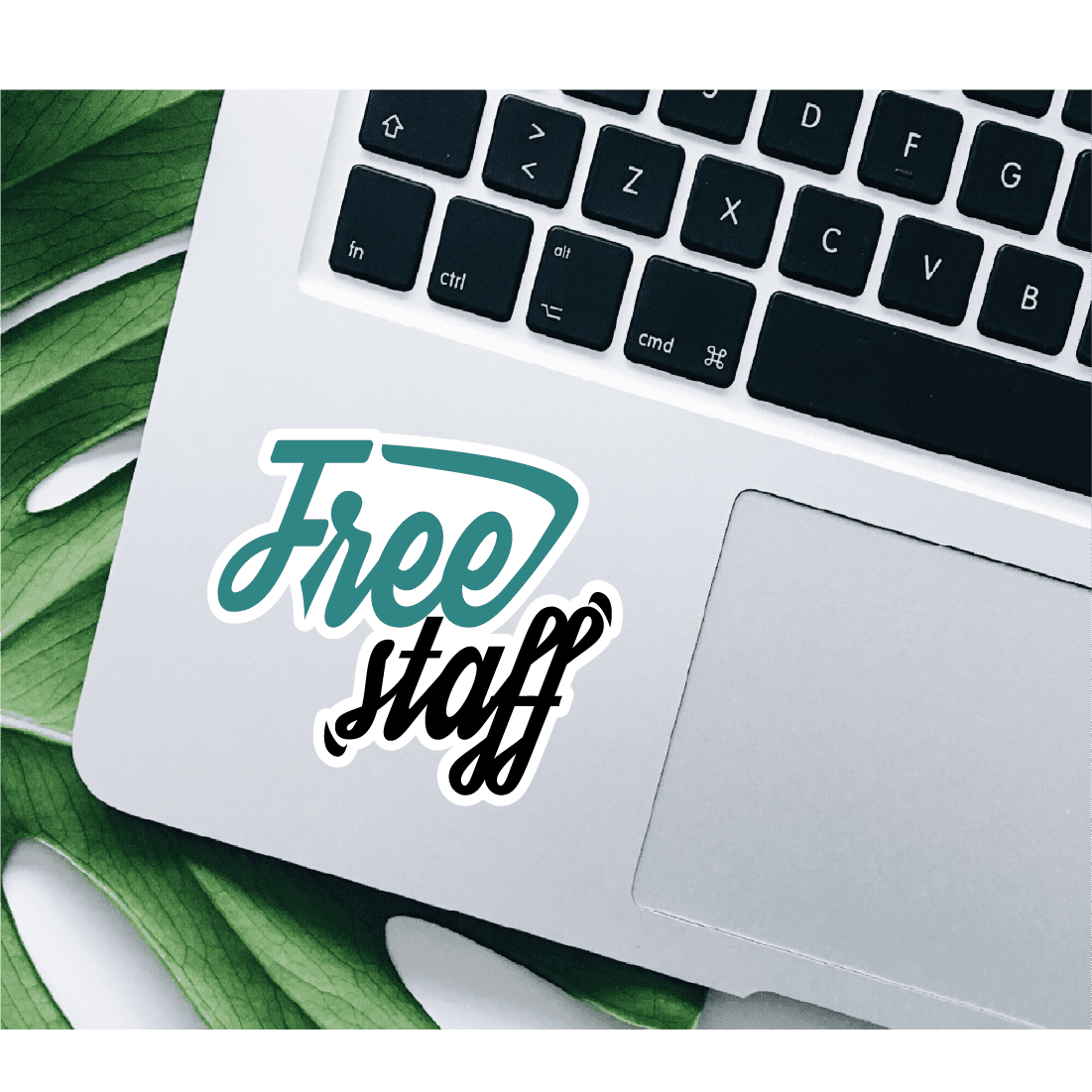 Sticker Decorativ Free Staff | Sticker Printat | Sticker Colorat | Sticker Text