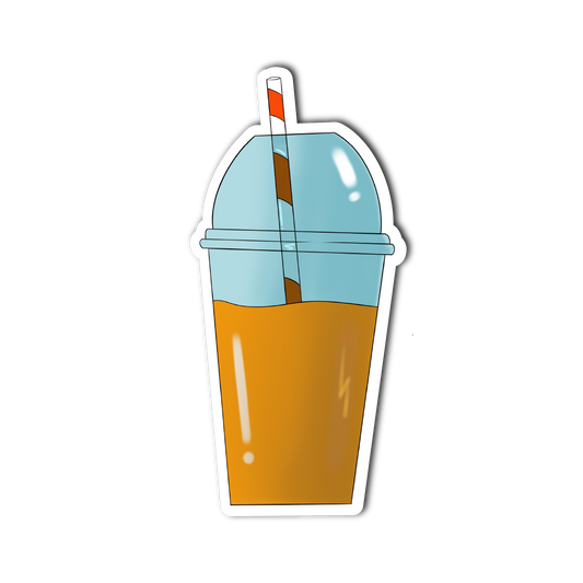 Sticker Decorativ Shake | Sticker Printat | Sticker Colorat | Sticker Fast-Food